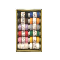 Sewing Thread Set, 12 Assorted Colors
