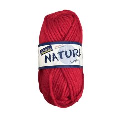 Wool Yarn NATURE Red 120