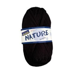Wool Yarn NATURE Black 420