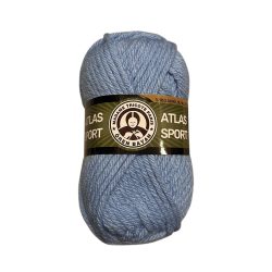  Soft Wool Yarn Madame Petit Light Blue 012