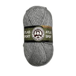  Soft Wool Yarn Madame Petit Light Grey 007