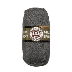  Soft Wool Yarn Madame Petit Grey 008