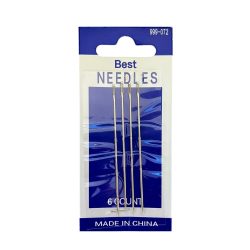 Large Sewing Needles Golden Head Several Sizes