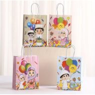 Paper Gift Bag 8x15x21 cm, Ramadan and Eid, Various Colors