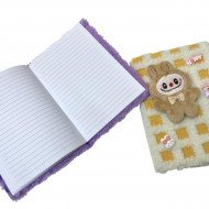 دفتر مذكرة 21x15 سم كاروهات فرو لابوبو