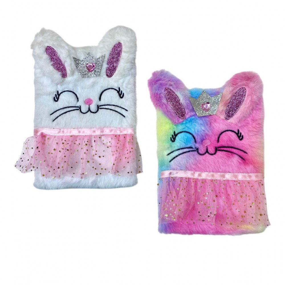 دفتر مذكرة 21x15 سم فرو ارنب