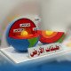فوم طبقات الكرة الارضيه 3 قطع مع الوان وفرشاة