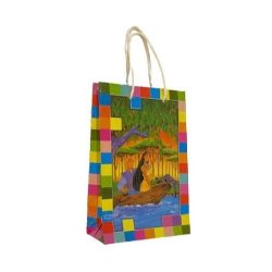 كيس هدايا ورق 17x11x5 سم بوكاهانتس صغير