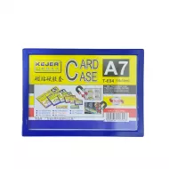 برواز عرض بطاقات مغناطيسي A7 ازرق