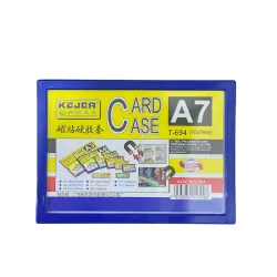 برواز عرض بطاقات مغناطيسي A7 ازرق