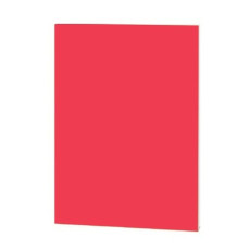 لوح فوم مستطيل سمك 0.5 سم مقاس 100x70 سم احمر