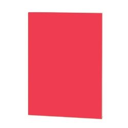لوح فلين مستطيل سمك 0.5 سم مقاس 100x70 سم احمر