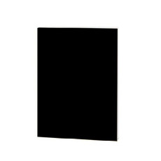 لوح فوم مستطيل سمك 0.5 سم مقاس 70x50 سم اسود