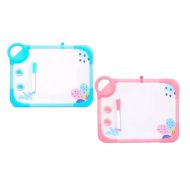 Magnetic Children's Whiteboard 33x27 cm With Marker and Magnet, Various Colors