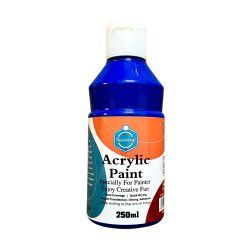 Acrylic Color Navy Blue KEEP SMILING 250ml