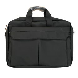 Laptop Bag With Two Zippered Pockets 29x40 cm Black