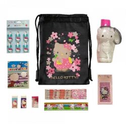 Backpack With Hello Kitty Products For Children