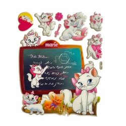 Large, Raised Children's Stickers Mary the Cat