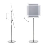 Aluminum Bulletin Board A3 with Adjustable Stand 