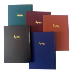  Journal Notebook 3 Fields 100 Sheets 24.5 x 17.5 cm Various Colors