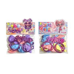 Balloon Set 15 Colorful Balloons with Bride To Be Glasses (Assorted Colors)