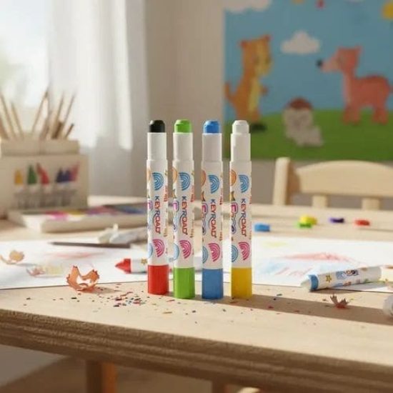 الوان شمعية للرسم على الوجه 6 الوان كيرود