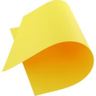 فلين اسفنجي سومو سمبا مقاس 70x50 سم سمك 0.5سم اصفر