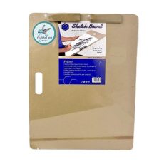 لوح رسم خشب 48.5×63 سم بمساكتين ومطاط A2 