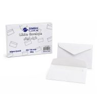 White Envelopes SIMBA 110x70 mm 50 Pcs