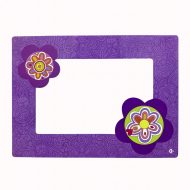 Magnetic photo frame Purple 18.5 x 13.5 cm BUSQUETS Magnetic photo frame Purple 18.5 x 13.5 cm BUSQUETS