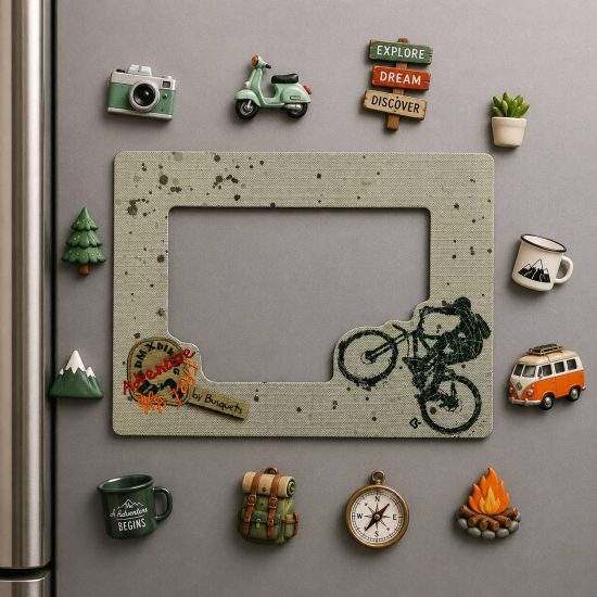Magnetic Photo Frame Bike 18.5 x 13.5 cm BUSQUETS Magnetic Photo Frame Bike 18.5 x 13.5 cm BUSQUETS