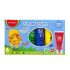 KEYROAD Finger Paints 6 Colors, 60ml Squeeze Tubes, Washable KEYROAD Finger Paints 6 Colors, 60ml Squeeze Tubes, Washable
