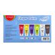 KEYROAD Finger Paints 6 Colors, 60ml Squeeze Tubes, Washable KEYROAD Finger Paints 6 Colors, 60ml Squeeze Tubes, Washable