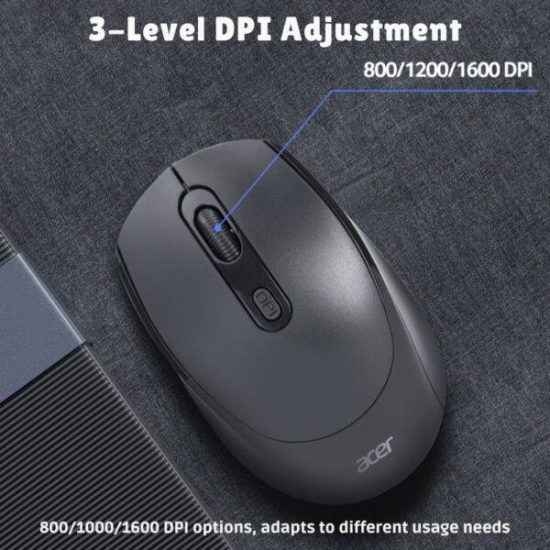 Wireless Mouse ACER OMR267 Black 2.4G Wireless Mouse ACER OMR267 Black 2.4G