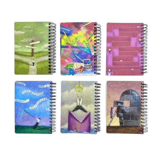  Spiral Notebook Lined A5 200 Sheets
