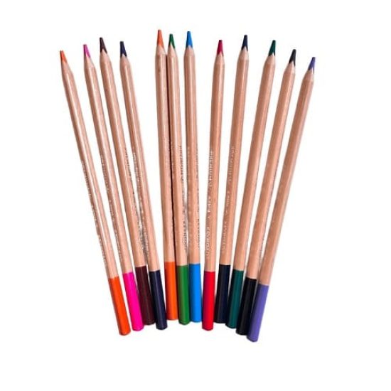 Premium Color Pencils 4mm Thick KEYROAD 12 Colors Premium Color Pencils 4mm Thick KEYROAD 12 Colors