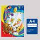 كراسة رسم سلك A4 غلاف بلاستيك مقوى 14 ورقة اشكال متنوعة كراسة رسم سلك A4 غلاف بلاستيك مقوى 14 ورقة اشكال متنوعة
