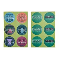 "Our Pride Lies in Our Identity" National Day Stickers – 12 Stickers "Our Pride Lies in Our Identity" National Day Stickers – 12 Stickers
