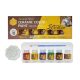 طقم الوان سيراميك 6 الوان 25 مل مع فرشاة وبالته كيب سمايلينج