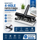Large Paper Punch, 4 Moving Holes, 30 Sheets Novus Large Paper Punch, 4 Moving Holes, 30 Sheets Novus