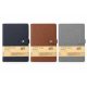 Business Notebook With Magnetic Closure Premium Leather B5 size Various Colors 80gsm Cream Paper