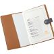 Business Notebook With Magnetic Closure Premium Leather B5 size Various Colors 80gsm Cream Paper