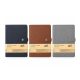 Business Notebook With Magnetic Closure Premium Leather A5 size Various Colors 80gsm Cream Paper