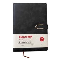 Business Notebook With an Arrow-Shaped Magnetic Closure Premium Leather B5 size Black 80gsm Cream Paper Business Notebook With an Arrow-Shaped Magnetic Closure Premium Leather B5 size Black 80gsm Cream Paper