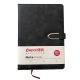 Business Notebook With an Arrow-Shaped Magnetic Closure Premium Leather B5 size Black 80gsm Cream Paper