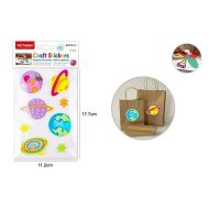 Multi-layer Adhesive Sponge Foam Space Shapes