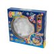 Round Ceramic Sculpture Set Featuring Space-Themed Designs  Includes Paints and Brushes