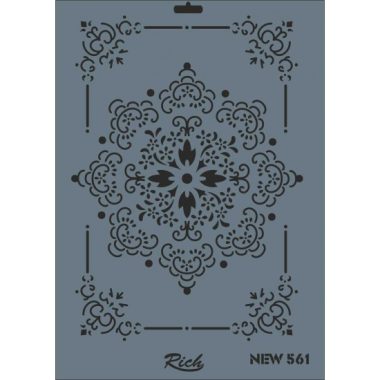 استنسل للأعمال الفنية  25×35سم ريتش 561