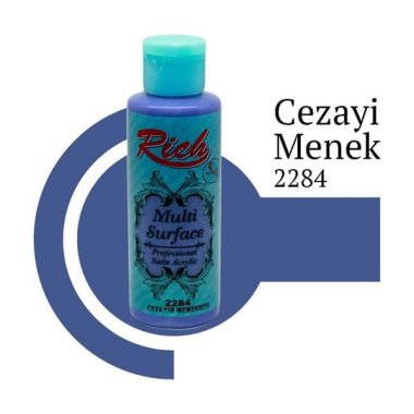 Multi Surface Professional Satin Acrylic Algerian Purple 2284 RICH 130 ml