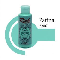 Multi Surface Professional Satin Acrylic Patina Blue 2206 RICH 130 ml